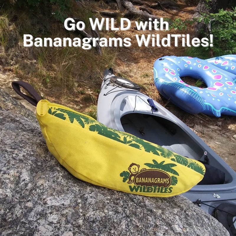 Bananagrams WildTiles Vocabulary Building and Spelling Improvement Lettered Tile Game for Ages 7 and Up - Image 2
